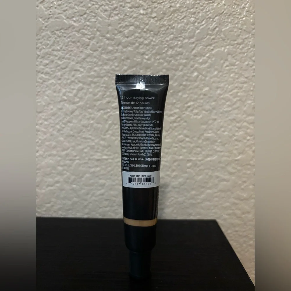 5 items x $25 Ulta Beauty Velvet Matte full coverage Foundation NEW